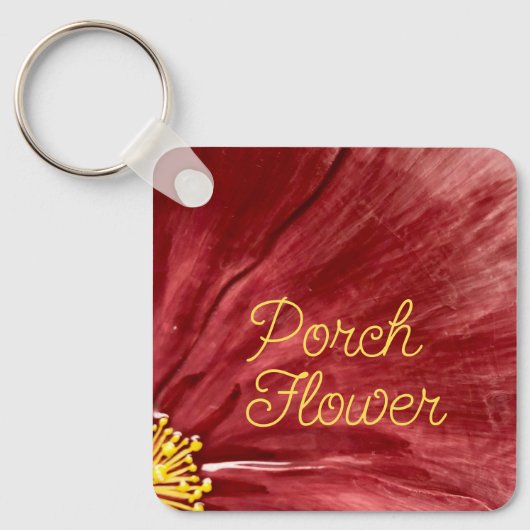 Veranda Bloem / Origineel / Sleutelhanger (Voorkant)