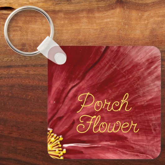 Veranda Bloem / Origineel / Sleutelhanger (Voorkant)