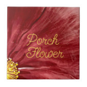 Veranda Bloem / Origineel / Tegeltje (Voorkant)