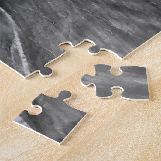 Veranda Bloem / Zwart-wit / Legpuzzel (Zijkant)