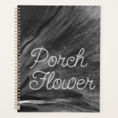 Veranda Bloem / Zwart-wit / Planner (Voorkant)