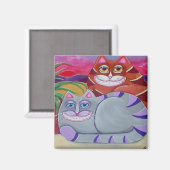Veranda Katten Magneet (Voorkant / Achterkant)