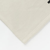 Veranda regels fleece deken (Hoek)