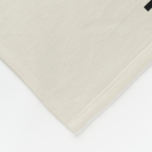 Veranda regels fleece deken (Hoek)