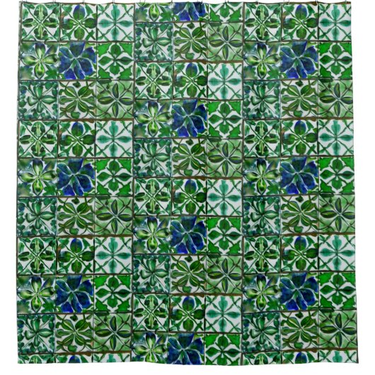 Veranda Verde Douchegordijn (Voorkant)