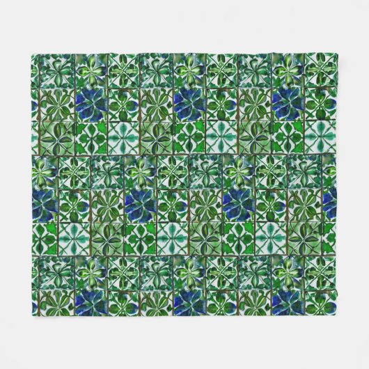 Veranda Verde Fleece Deken (Voorkant (Horizontaal))