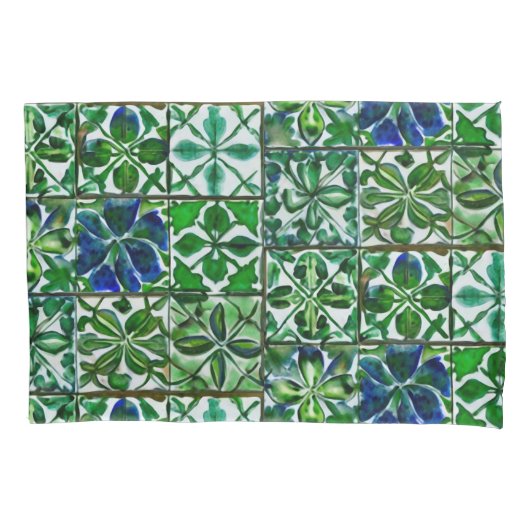 Veranda Verde Kussensloop (Voorkant)