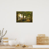 Verandah met wijnstokken, 1828 poster (Keuken)