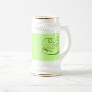 Verander achtergrondkleur-Ierse Zegen Bierpul