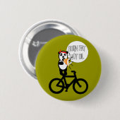 Verander achtergrondkleur ronde button 5,7 cm (Voorkant /achterkant)