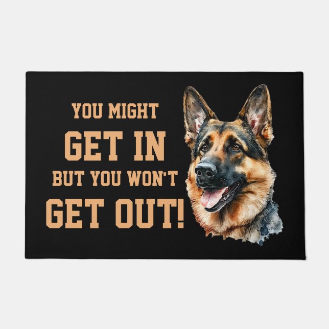 Verander al tekst, zou u binnen kunnen komen maar  deurmat (Voorkant)