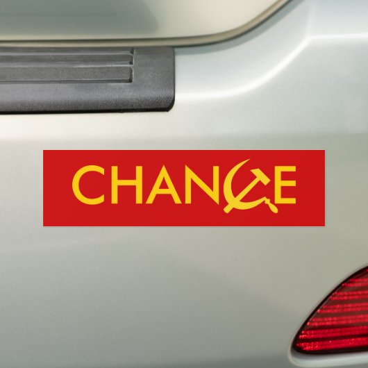 VERANDER BUMPERSTICKER (Op auto)