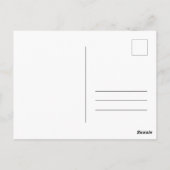 Verander de Aankondiging van de Foto van het huwel Briefkaart (Achterkant)