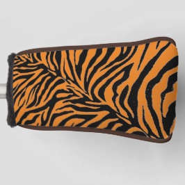 Verander de achtergrondkleur dierlijke afdruk golfheadcover