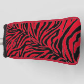 Verander de achtergrondkleur dierlijke afdruk golfheadcover (Voorkant)