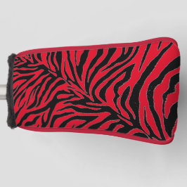 Verander de achtergrondkleur dierlijke afdruk golfheadcover