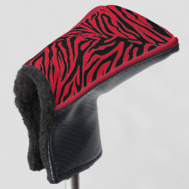 Verander de achtergrondkleur dierlijke afdruk golfheadcover