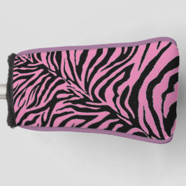 Verander de achtergrondkleur dierlijke afdruk golfheadcover