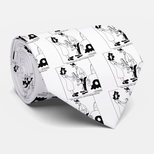 Verander de Baby of band? Stropdas (Opgerold)