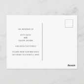 Verander de Datum Eenvoudige Uitstel van de Foto v Briefkaart (Achterkant)