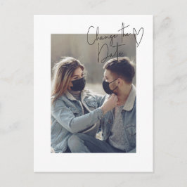 Verander de Datum Eenvoudige Uitstel van de Foto v Briefkaart