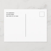 Verander de datum Eucalyptus Groen Uitgesteld Aankondigingskaart (Achterkant)