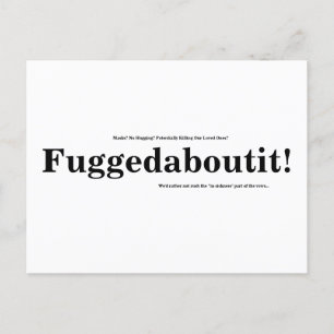 Verander de datum grappig briefkaart