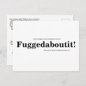 Verander de datum grappig briefkaart (Voorkant / Achterkant)