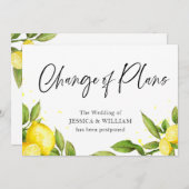 Verander de Datum Greenery van Lemons die wordt ui Kaart (Voorkant / Achterkant)