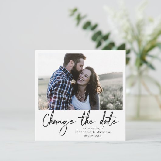 Verander de Datum Onmiddellijke Gedetailleerde Typ Kaart (Staand voorkant)