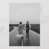 Verander de Datum QR CODE van de Foto QR Save The Date (Achterkant)