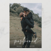 Verander de Datum QR CODE van de Foto QR Save The Date (Voorkant)