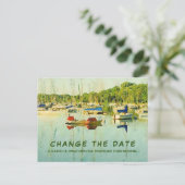 Verander de Datum Sailboten op het Briefkaart van (Staand voorkant)