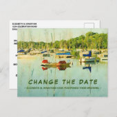 Verander de Datum Sailboten op het Briefkaart van (Voorkant / Achterkant)