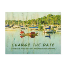 Verander de Datum Sailboten op het Briefkaart van 