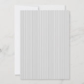 Verander de Datum Silver Foil Confetti die wordt u Kaart (Achterkant)