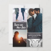 Verander de Datum sparen onze Nieuwe Foto van de W Magnetische Uitnodiging (Voorkant)