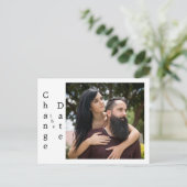 Verander de Datum toevoegen Uw Eigen Afbeelding Briefkaart (Staand voorkant)