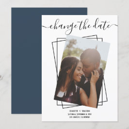 Verander de Datum Typografie van de Berichten Kaar Save The Date