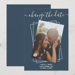 Verander de Datum Typografie van de Berichten Kaar Save The Date