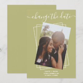 Verander de Datum Typografie van de Berichten Kaar Save The Date