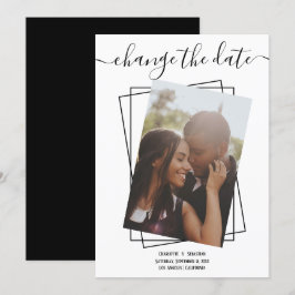 Verander de Datum Typografie van de Berichten Kaar Save The Date
