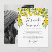 Verander de Datum Uitgesteld Geannuleerd Citroenen Briefkaart (Voorkant / Achterkant)