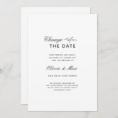 Verander de Datum Uitgestelde Aankondiging van het (Voorkant / Achterkant)