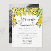 Verander de Datum Uitgestelde Geannuleerde Foto va Aankondigingskaart (Voorkant / Achterkant)