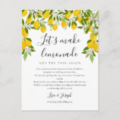 Verander de Datum Uitgestelde Geannuleerde Foto va Aankondigingskaart (Voorkant)