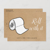 Verander de Datum Uitgestelde Geannuleerde Gebeurt Briefkaart (Voorkant / Achterkant)