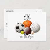 Verander de Datum Uitgestelde Geannuleerde Gebeurt Briefkaart (Voorkant / Achterkant)