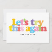 Verander de Datum Uitgestelde Geannuleerde Gebeurt Kaart (Voorkant)