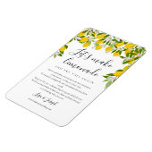 Verander de datum uitgestelde trouwdag groenvoorzi magneet (Linkerzijde)